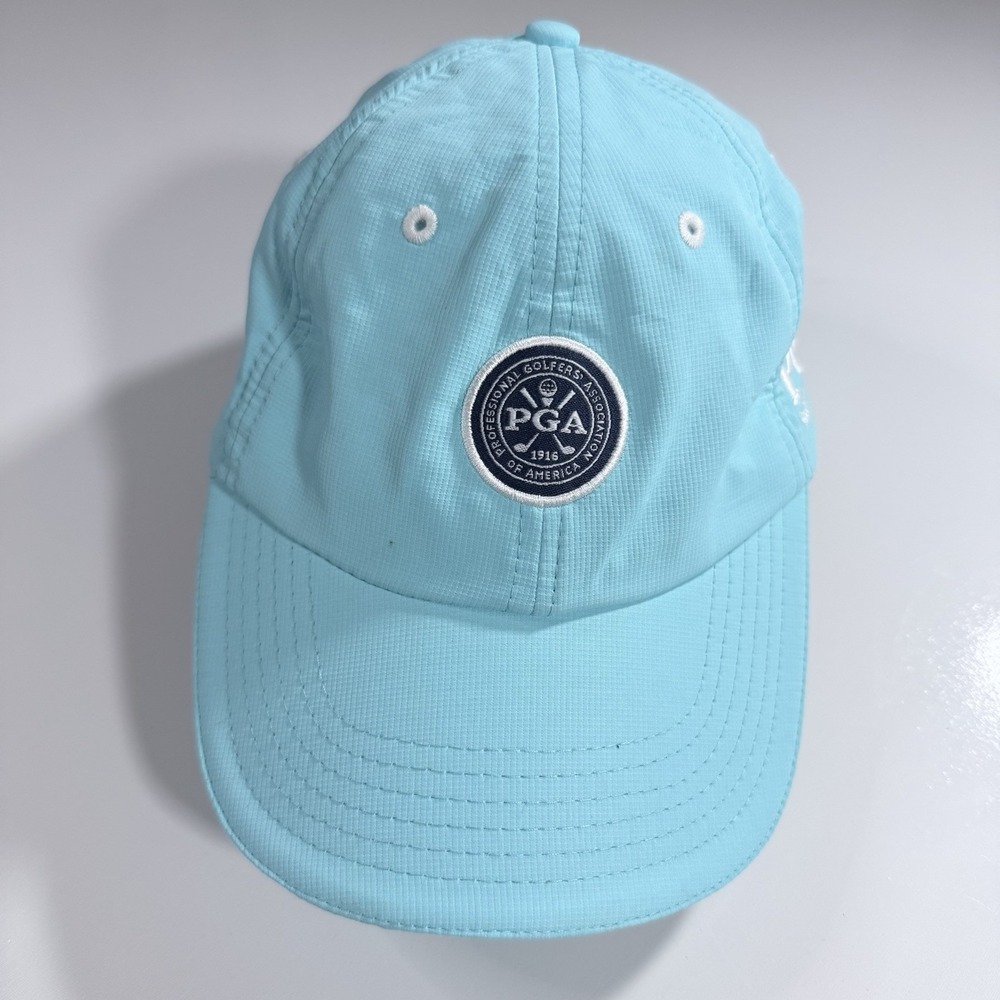 Ouray PGA Of America Southern Texas Section performance Blue Adj Strap golf hat